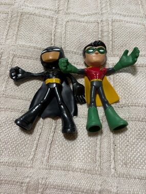 Mattel Batman Bendable Figure - Black, Gray, Yellow